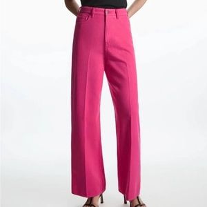 COS Hot Pink Wide Leg Jean 25